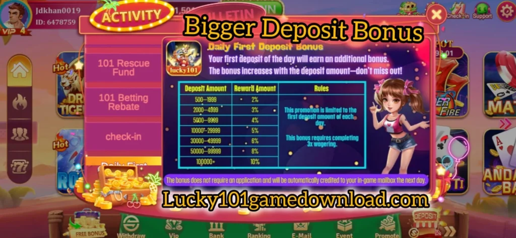 Lucky 101 New Update